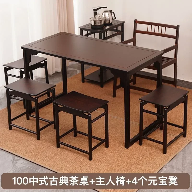 D12- tea table a complete set of office tea table small apartment tea table  simple