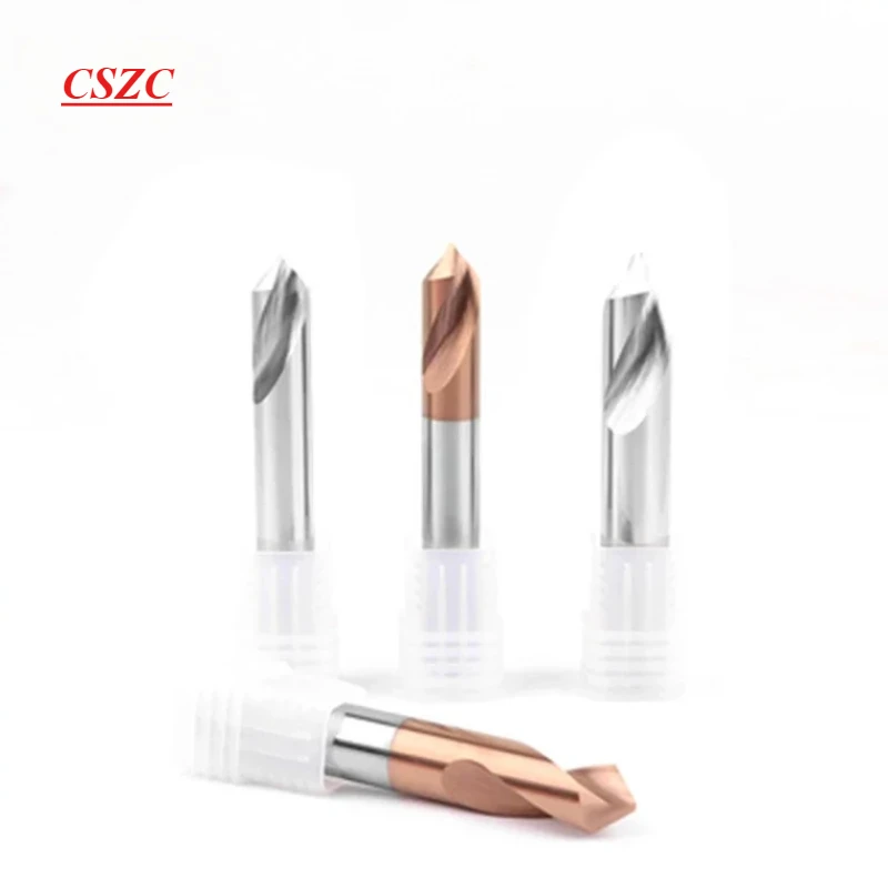 

NEW chamfering drill 2 flute hrc55 90 degree 1mm - 12mm 1.5mm 2.5mm 2mm 4mm 6mm 8mm 10mm 12mm Solid Carbide Chamfer end mills