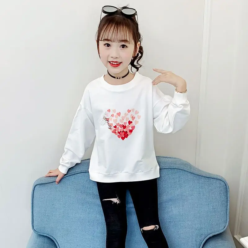 

Print Korean Children's Clothing 2025 Kids Girl Clothes Girls 11 12 Years 9 10 8 7 From Fashion Child Spring Autumn Shirt Top 6