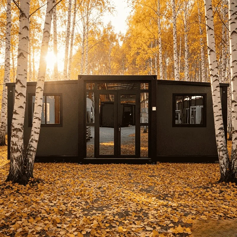 Prefab Container Foldable House 20ft Tiny Home Portable Mobile Office Living
