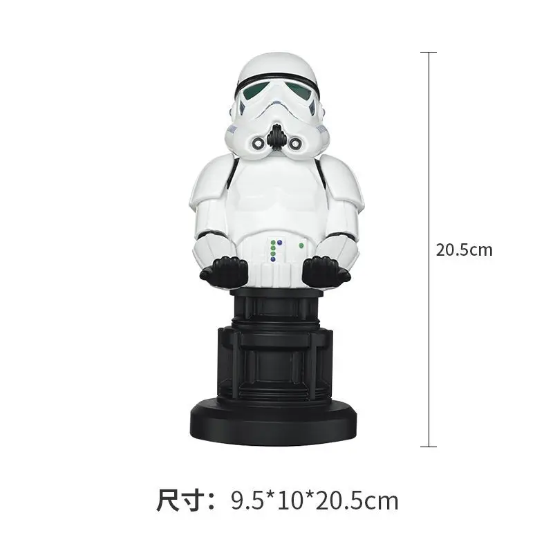 Star Wars Game Controller Bracket Black Knight White Soldier Animation Game Controller Stand Anime Cartoon Figurine Boys Gifts