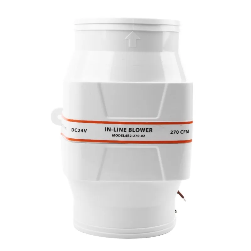 

4-дюймовый линейный трюмный вентилятор постоянного тока — тихий и мощный вентилятор двигателя, эффективная циркуляция воздуха для яхт, автофургонов и M