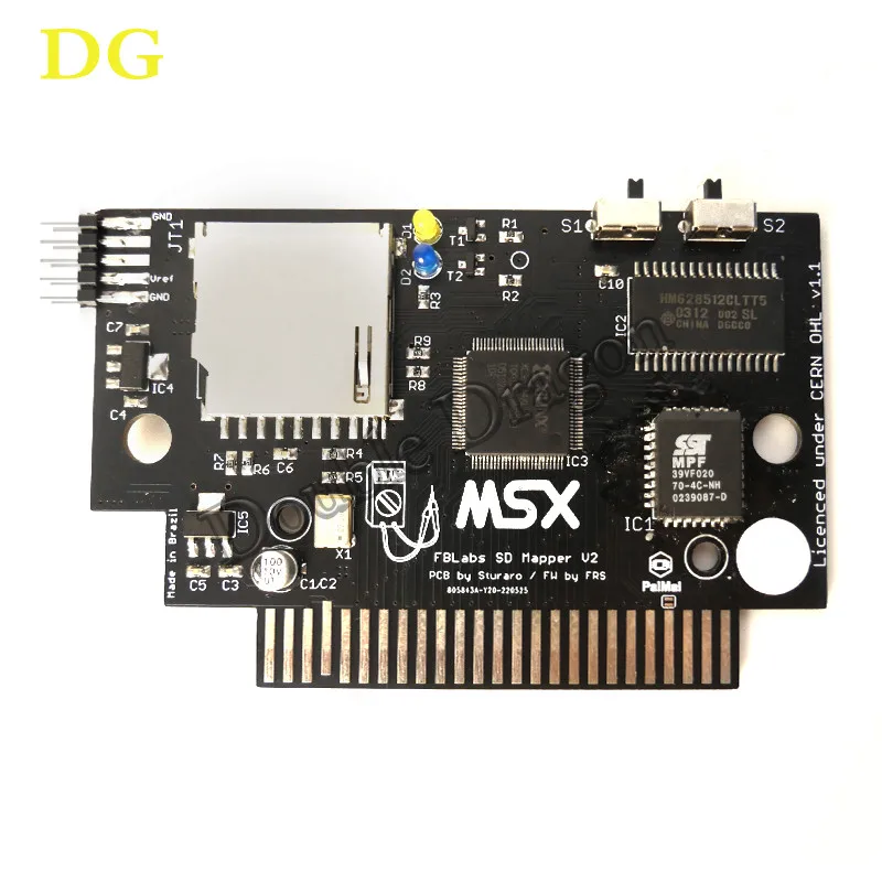 

MSX SD Mapper V2 Memory Expansion Hard Disk Card Retro Game Accesssory