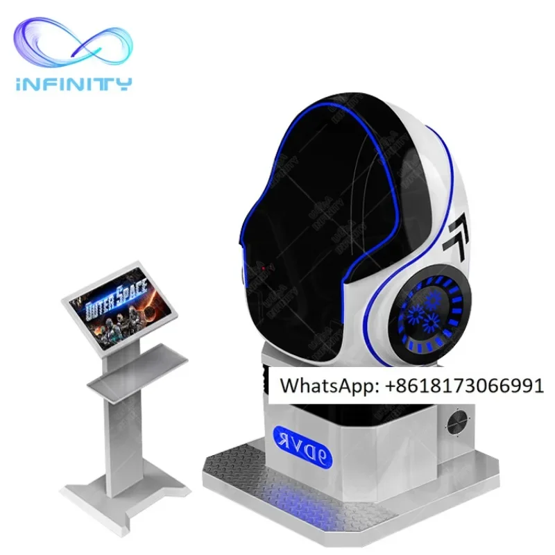 Nueva Tecnología, Parque Virtual, Simulador de Juegos Interactivo 360, Cine VR 9D, Cine de Realidad Virtual 9D