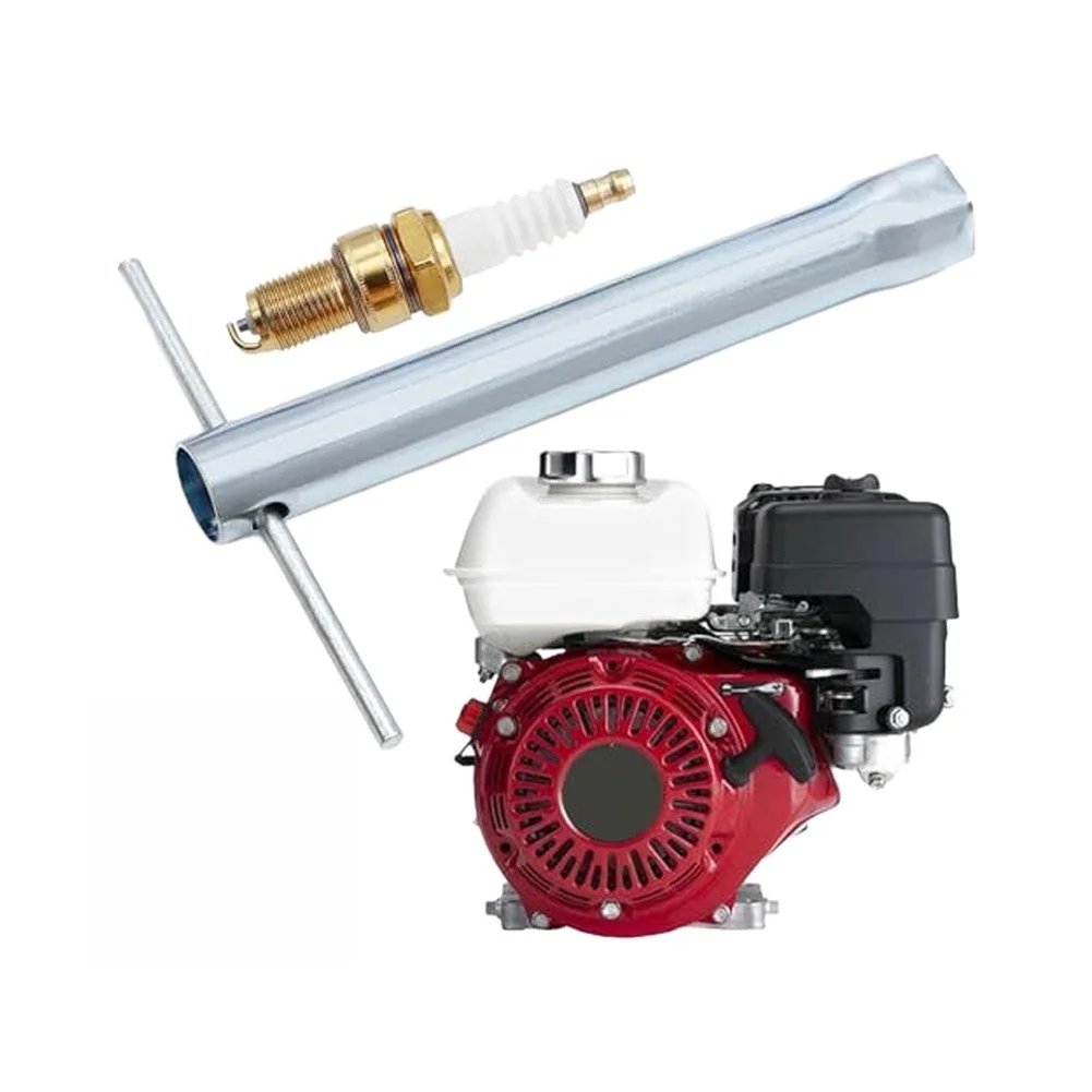 For 4-Stroke Engine Spark F7TC with Removable Terminal Nut and Enhanced Ignition Efficiency for Generators Lawn Mowers
