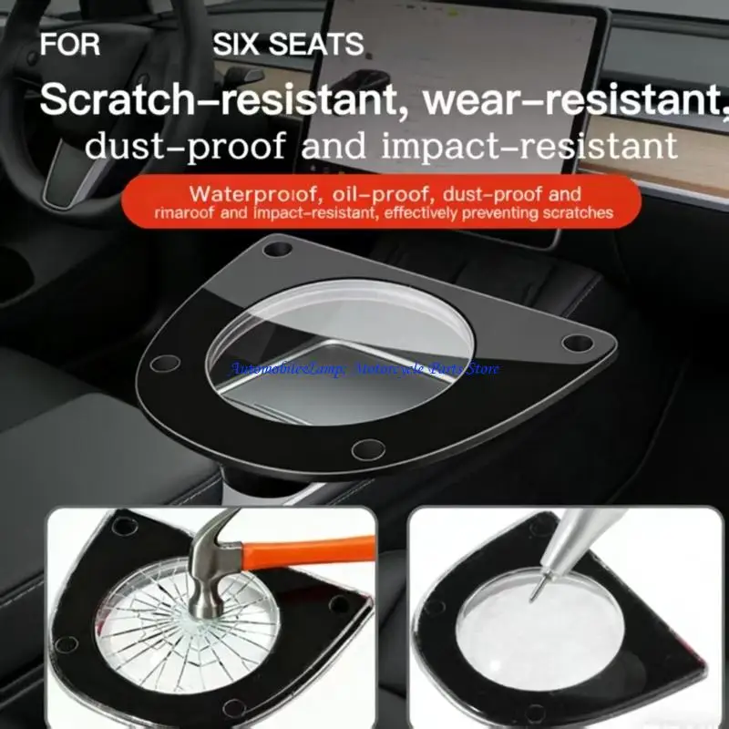 H7BD 1/2/3 Pair Anti Glares Camera Protectors for Y YL Front Rear Cover Quality Retention Vehicle Accessory