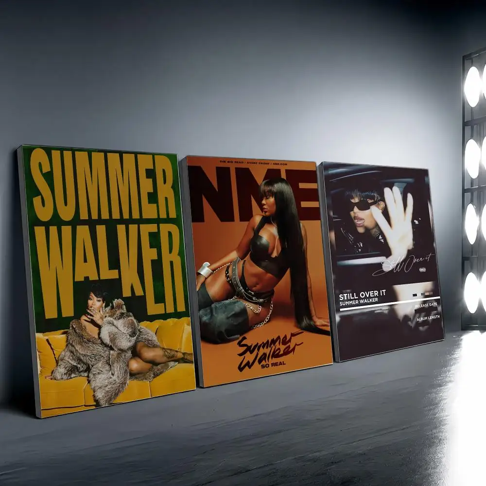 Singer S-summer Walker Poster Vintage Wall Art Aesthetic Room Decor Print Living Room Bedroom Home Decoration