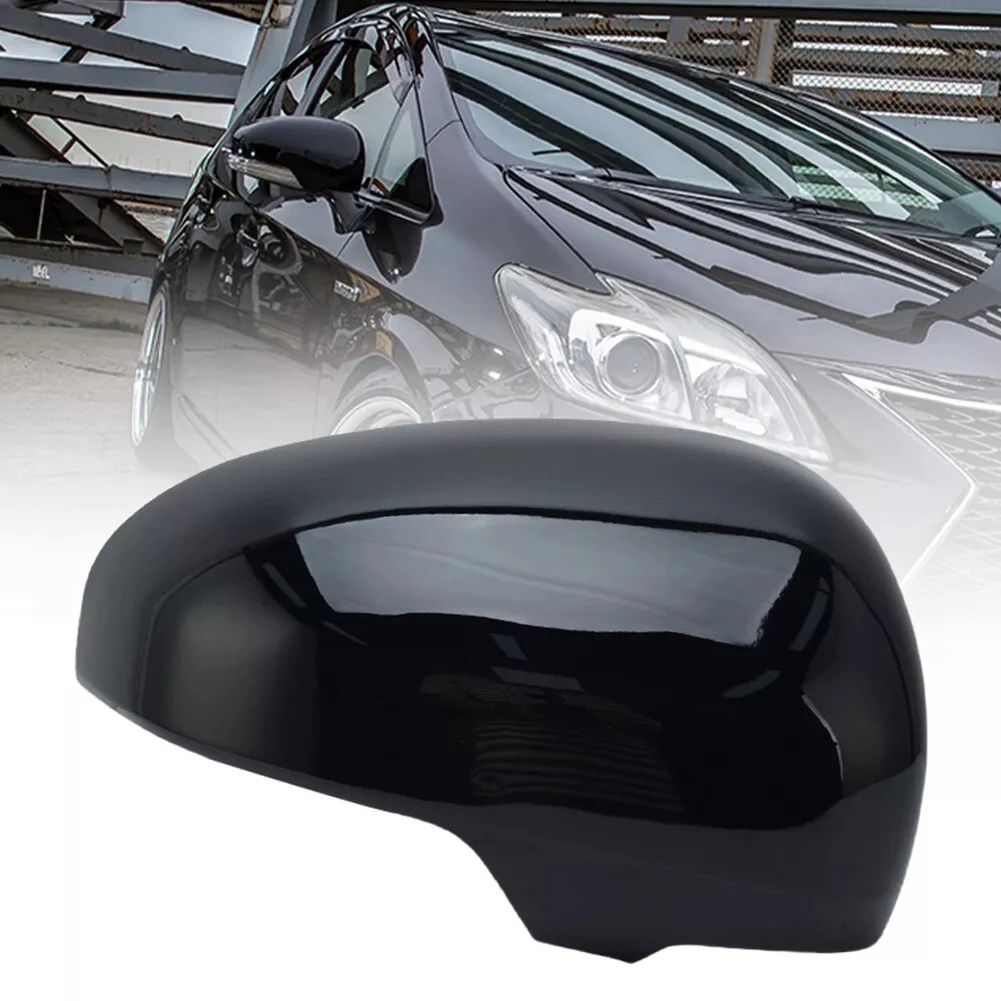 Car Right /Left Wing Black Mirror Cover Cap For Toyota For PRIUS 30 ZVW30 For REIZ 2009-2015 For Wish 2010-2015 Car Accessories