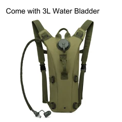 Mochila de hidratación vejiga de agua impermeable para correr