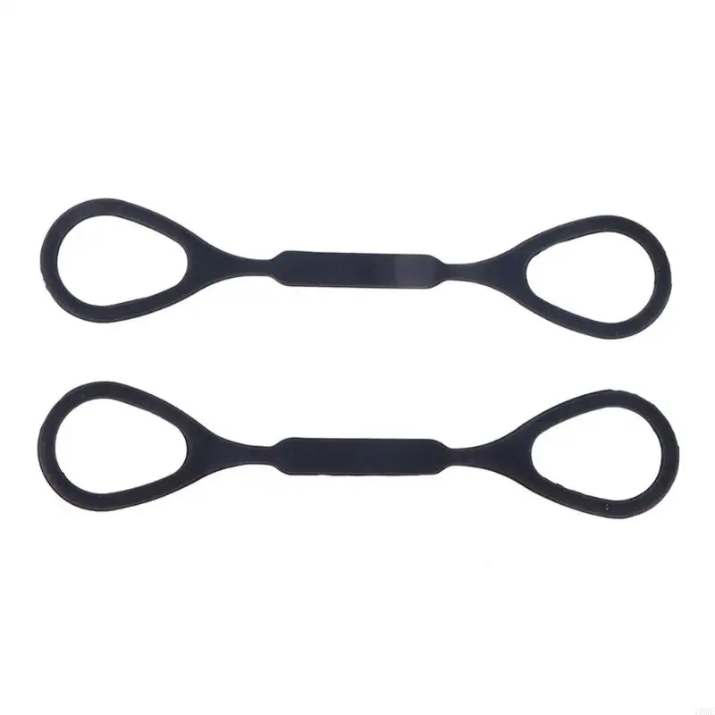 

2 шт. портативные резиновые стопорные кольца для замены буксирного троса для трубки, легко установить JOME