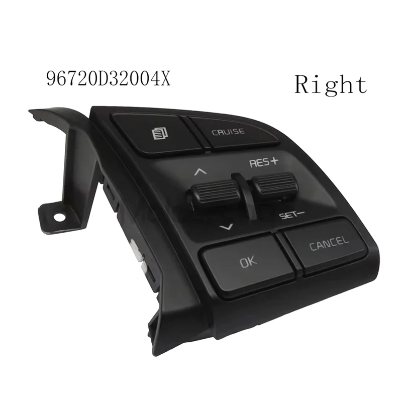 

For Hyundai Tucson 2016-2023 Car Steering Wheel Remote Control Right Switch Cruise Control Replacement Unit 96720D32004X
