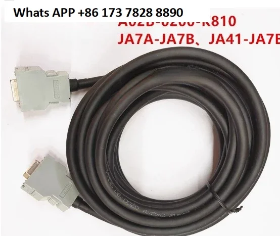 

НОВЫЙ ДЛЯ A02B-0200-K810 JA7A-JA7B JA41-JA7B Кабель последовательного порта шпинделя 3 м 765629121603