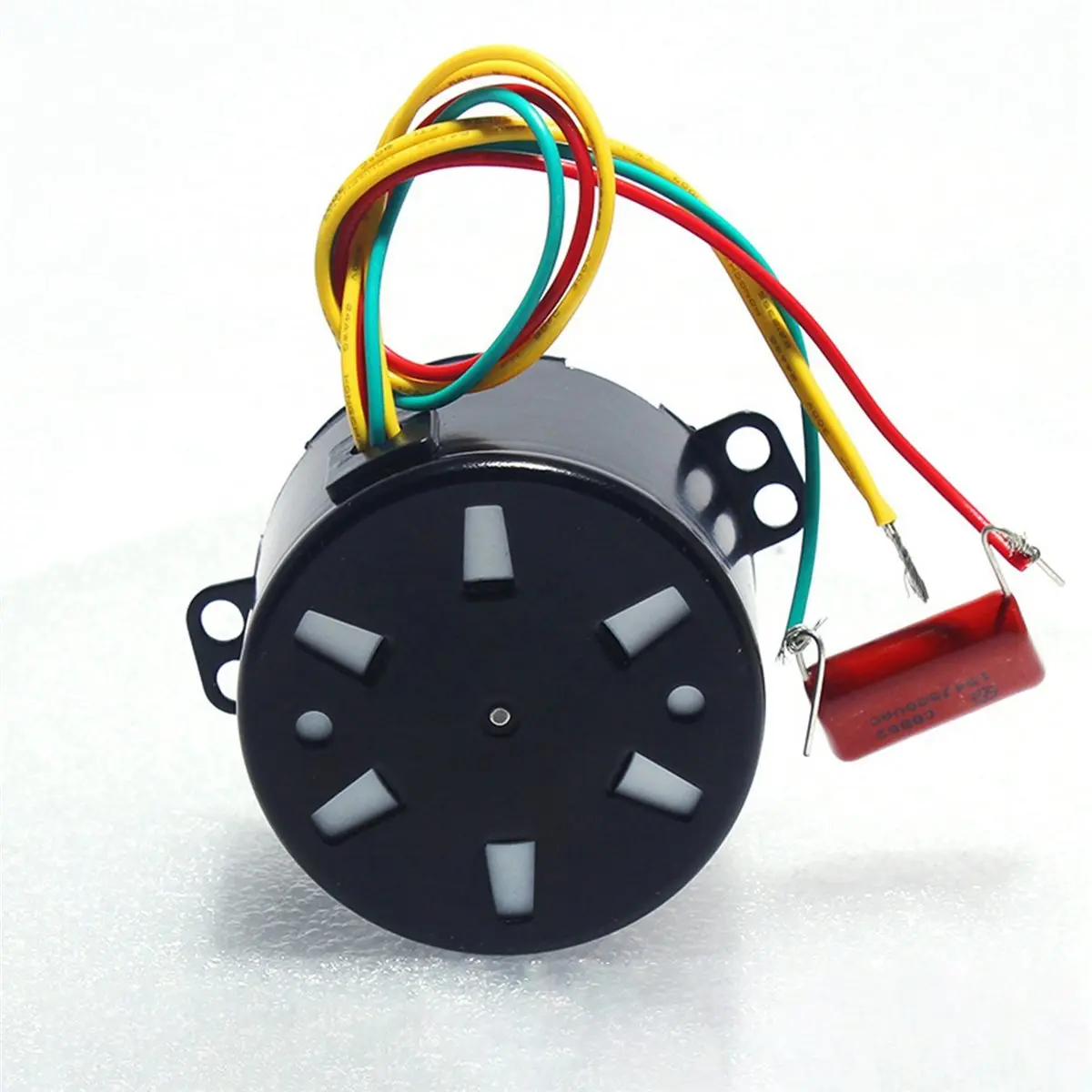 (CLOS) 50KTYZ Permanent Magnet Synchronous Motor CW/CCW Low-Speed High-Torque Motor AC 220V 6-10W Miniature (30 RPM)