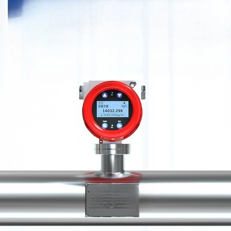 Flow Meter, Coriolis Force Sensor, Industrial Gas Liquid Slurry, Density Concentration Oil