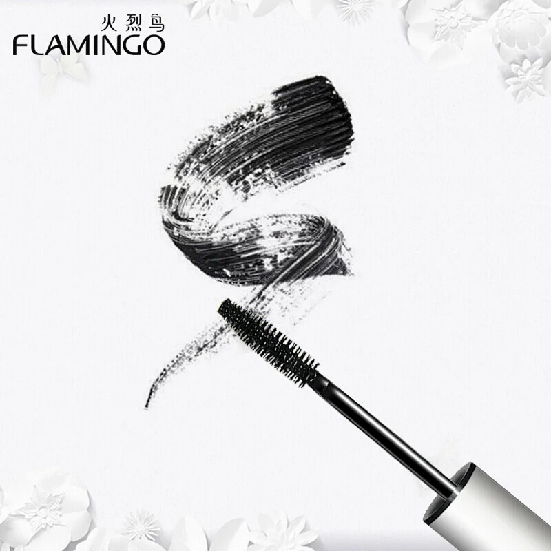 11ml Flamingo Star Professional Makeup Liquid Mascara Quick Dry Lasting Waterproof Eyelash Mask Curling Thick Eyelashes