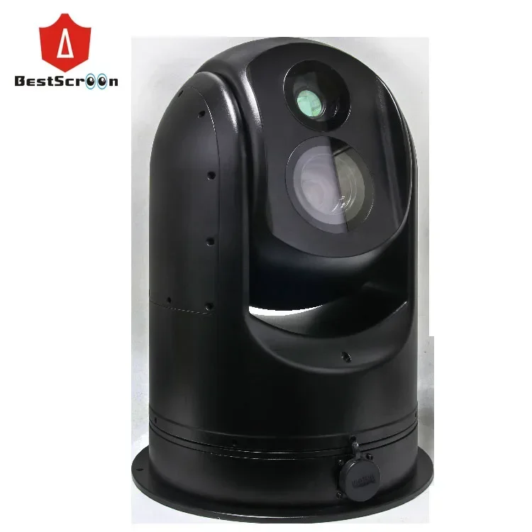 2025 Prodotti Premium 4G wifi wireless doppio sensore immagine termica dome PTZ telecamera 640 * 480 /384 * 288 con obiettivo da 25 mm