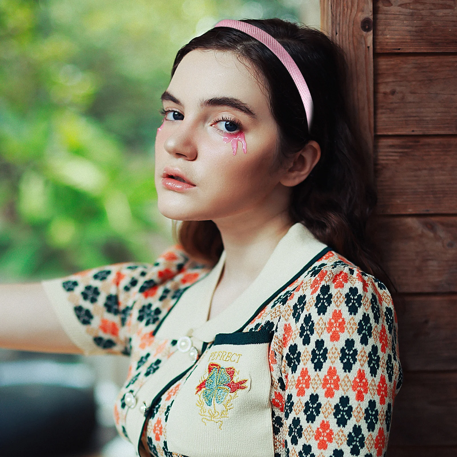 オニオンファブリックバンド,女性用ヘッドバンド,女の子用アクセサリー,ヘッドバンド,シンプルで上質なグリッド,プレーン,12色,1cm