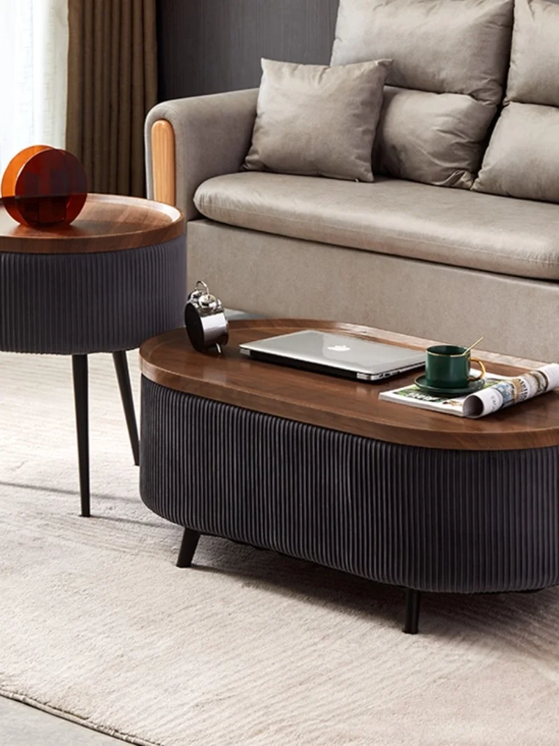 Small Apartment Living Room Coffee Table Simple Modern Household Storage Small Coffee Table Creative Sofa Side Table