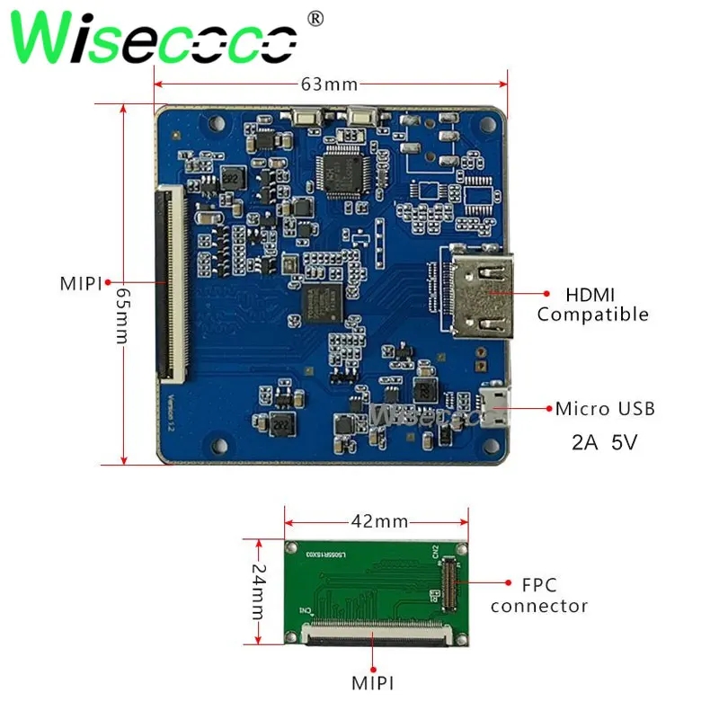 Imagem -05 - Tela Ultra Fina do Portátil Amoled Raspberry pi Display Placa de Motorista 46 Pinos Mipi Driver Board 2k Oled 2480x1860 Ips 450 Nits