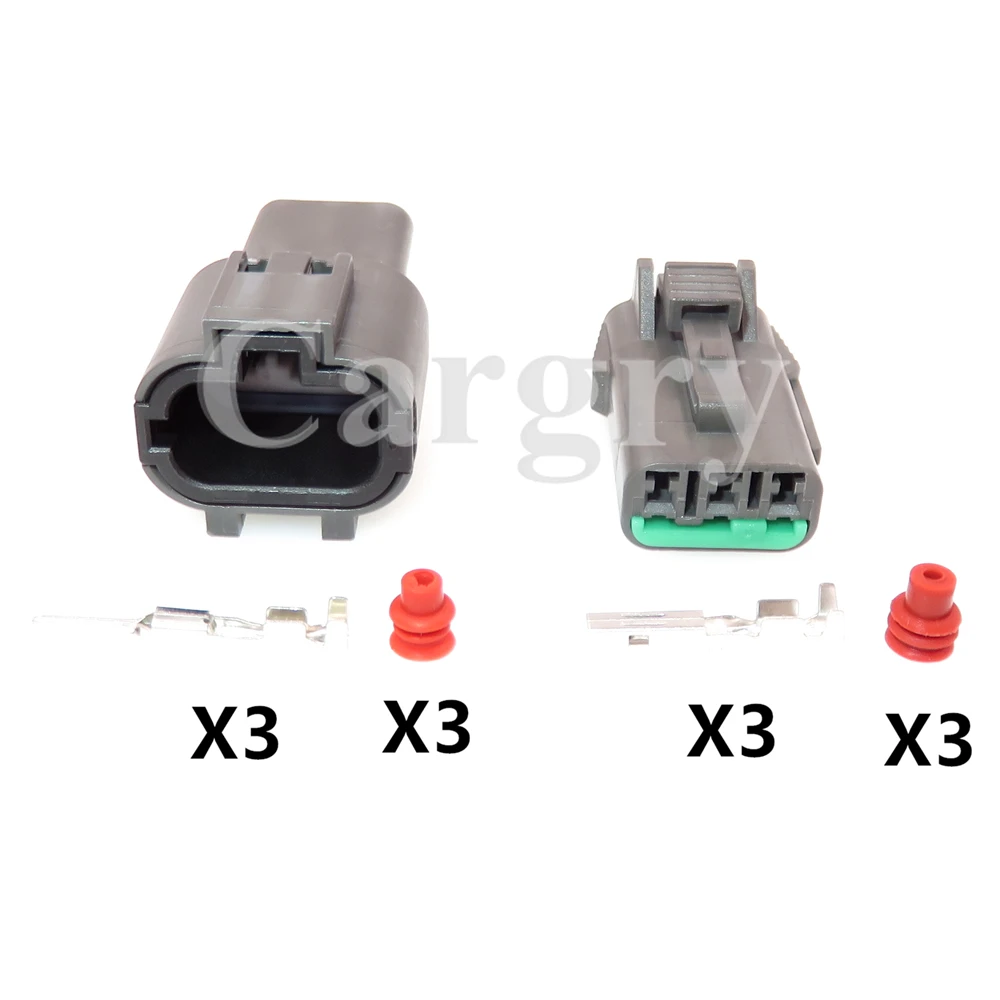 1 Set 3P 7123-7730-40 7222-7730-4 PB015-03320 PB015-03850 PB011-03327 AC Assembly Automobile Wiring Terminal Waterproof Socket