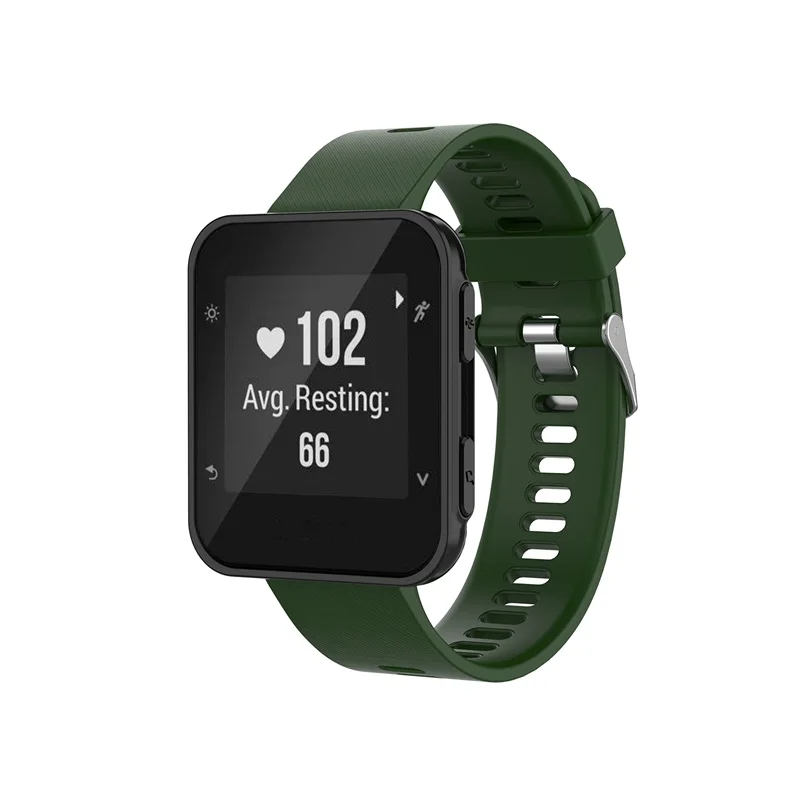 حزام ل Garmin Forerunner 30 /35 سيليكون الرياضة ساعة معصم ذكية معصمه اكسسوارات ل Garmin Forerunner30 35 سوار