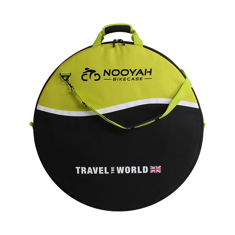 NOOYAH Bike Wheel Bag 3 Layer Thicker Bicycle Bag for MTB Road Bike Wheel Transport Protect Bike Accessories 2 in 1 Carry Pack