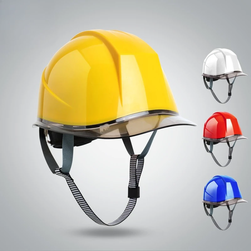 

Construction Safety Helmet Hard Hat Thicken Anti Strong Rolling Adjustable Helmet Sturdy Breathable Industrial Climbing Helmet