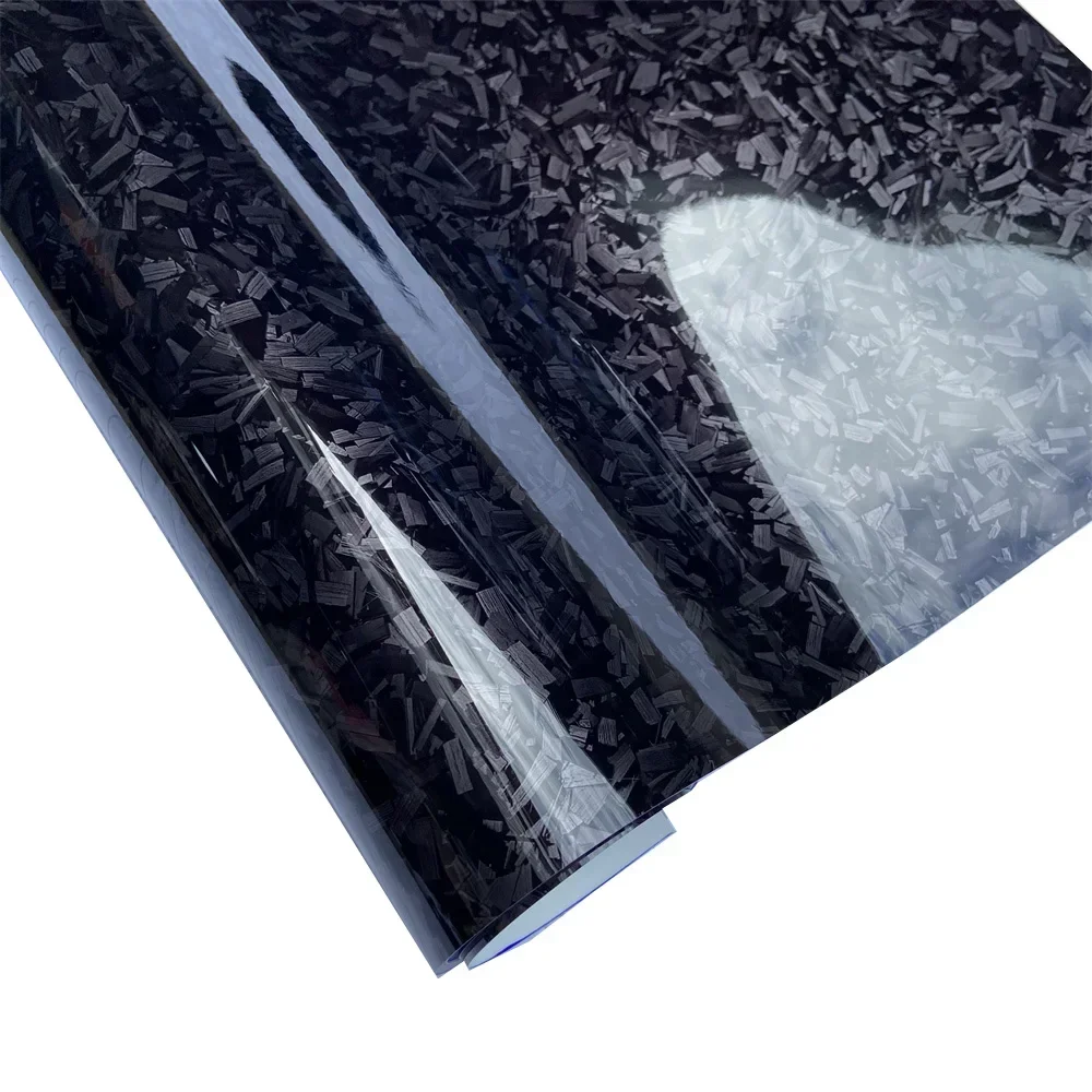 AliExpress Aomior Glossy Black Forged Carbon Fiber Vinyl Wrap Film Car Styling Stickers For Motorcycle Bicycle