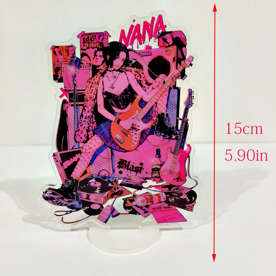 Anime NANA Black White Manga Acrylic Stand Oosaki Nana Komatsu