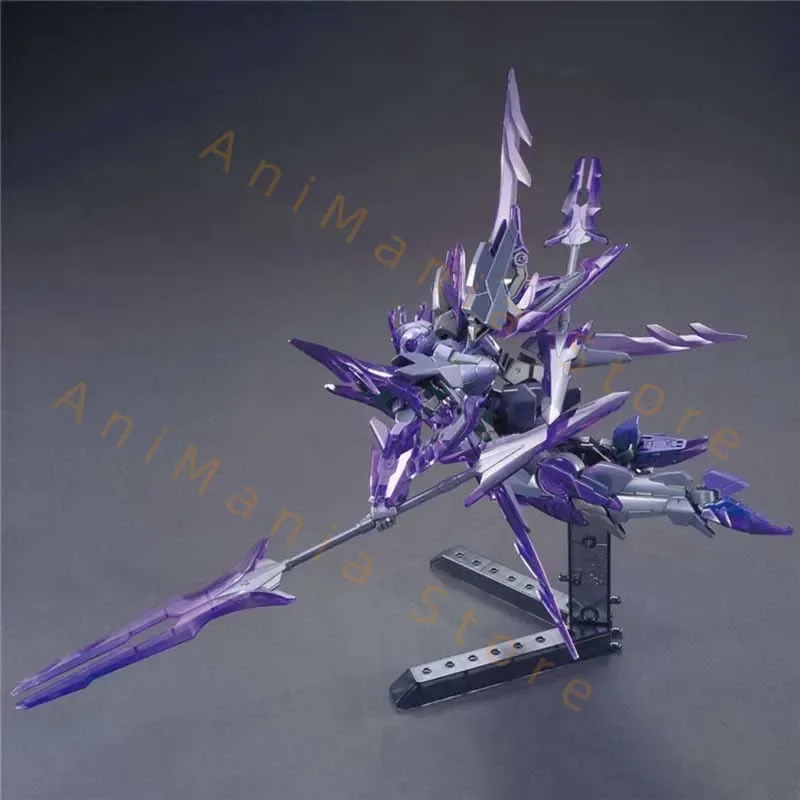 Bandai original gundam hg 1/144 transansante gundam glaziser lINDSEY anegaozys anime figura de ação montagem modelo brinquedos