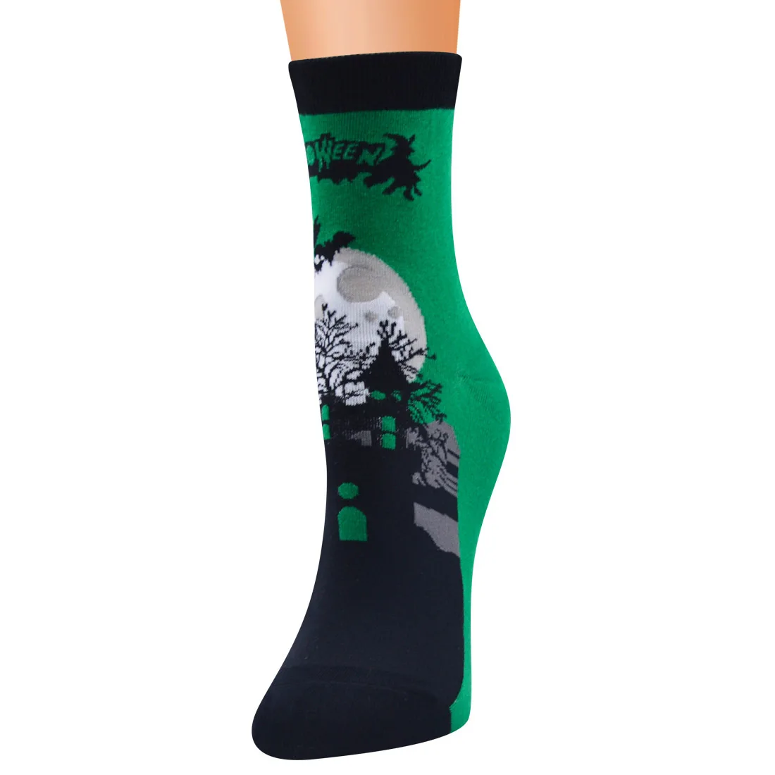 6 Styles Halloween Cartoon Owl Unisex Crew Socks Women Men Novelty Cotton Creative Halloween Party Socks Couple Gifts