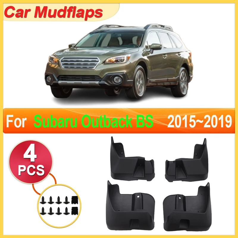 

Car Mudguards Parts For Subaru Outback BS MK5 5th 5 2015~2019 Front Rear Mudflaps Fenders Flare Cover Guard Auto Mud Accessories