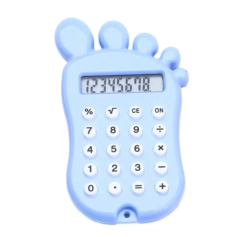 Calculator 8 Digit LCD Screen Multifunctional with Comfortable Silicone Buttons Calculator