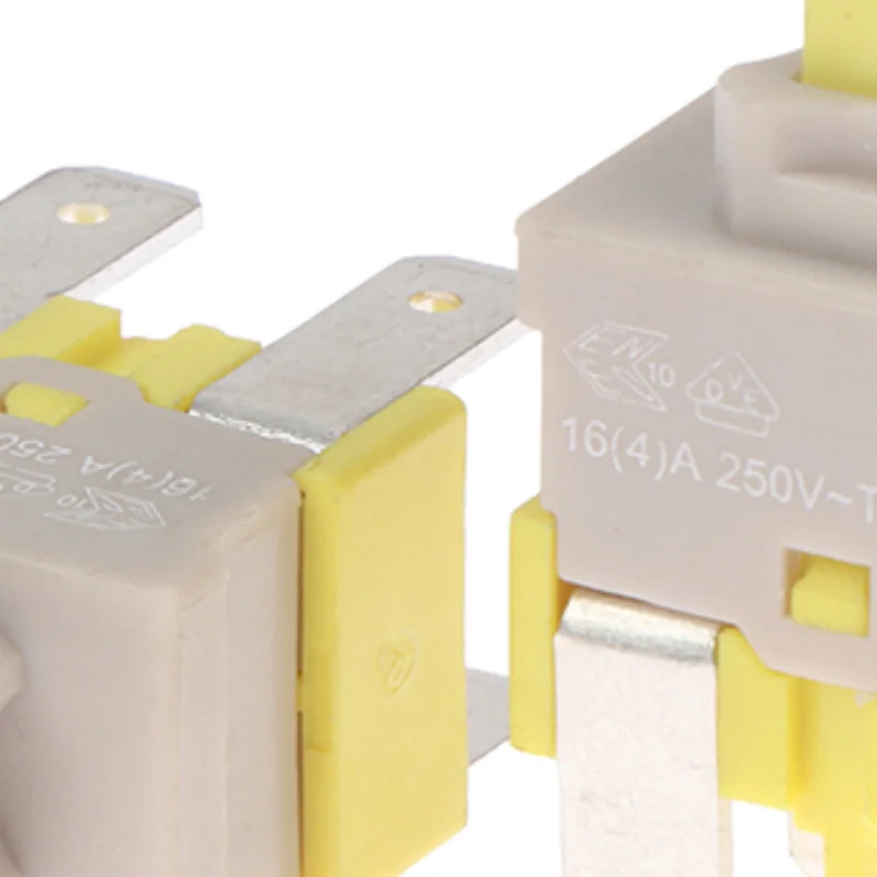 

E-Switch PA512C Самоблокирующийся переключатель 4-контактный кнопка питания пылесоса посудомоечной машины