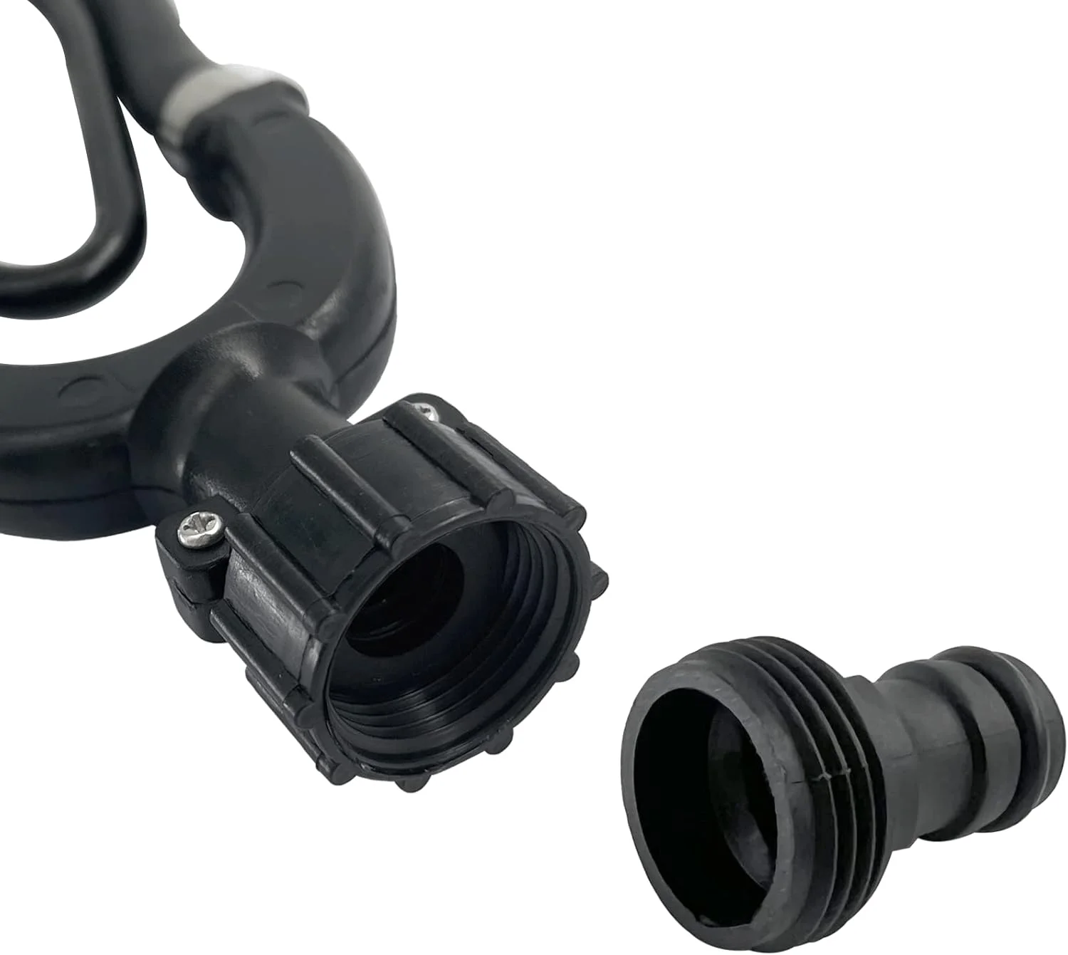 Sciacquone per motore fuoribordo con doppia alimentazione d'acqua rettangolare universale Sciacquone per motore con paraorecchie per barche marine