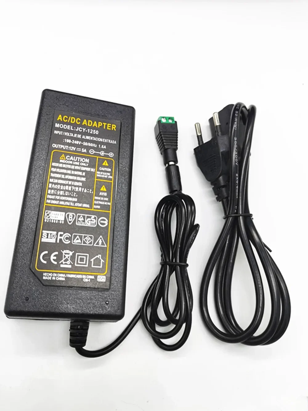 12V5A LED Drive AC 100V-240V 12V 5A 60W LED Strip Lighting Transformers Power Adapter Power Supply For Lmax LED 5050 2835