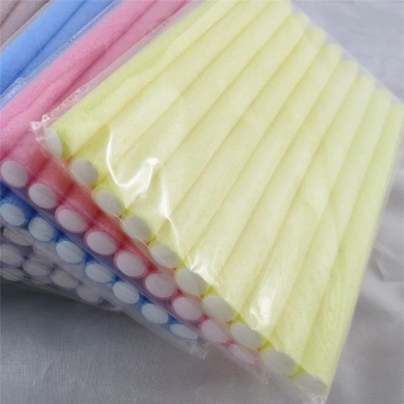 

Быстрая доставка, оптовая продажа, 40 шт., щипцы для завивки волос, мягкая пена Бенди, твист-локоны, сделай сам, бигуди для укладки волос, инструмент для женщин