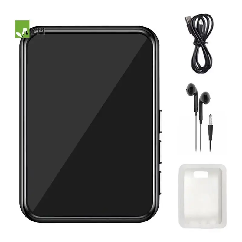

AY14 -Bluetooth 5.4 Touch Screen MP3 Player Hifi Lossless Music Play Built-In Speaker 32GB Support Recording E-Book