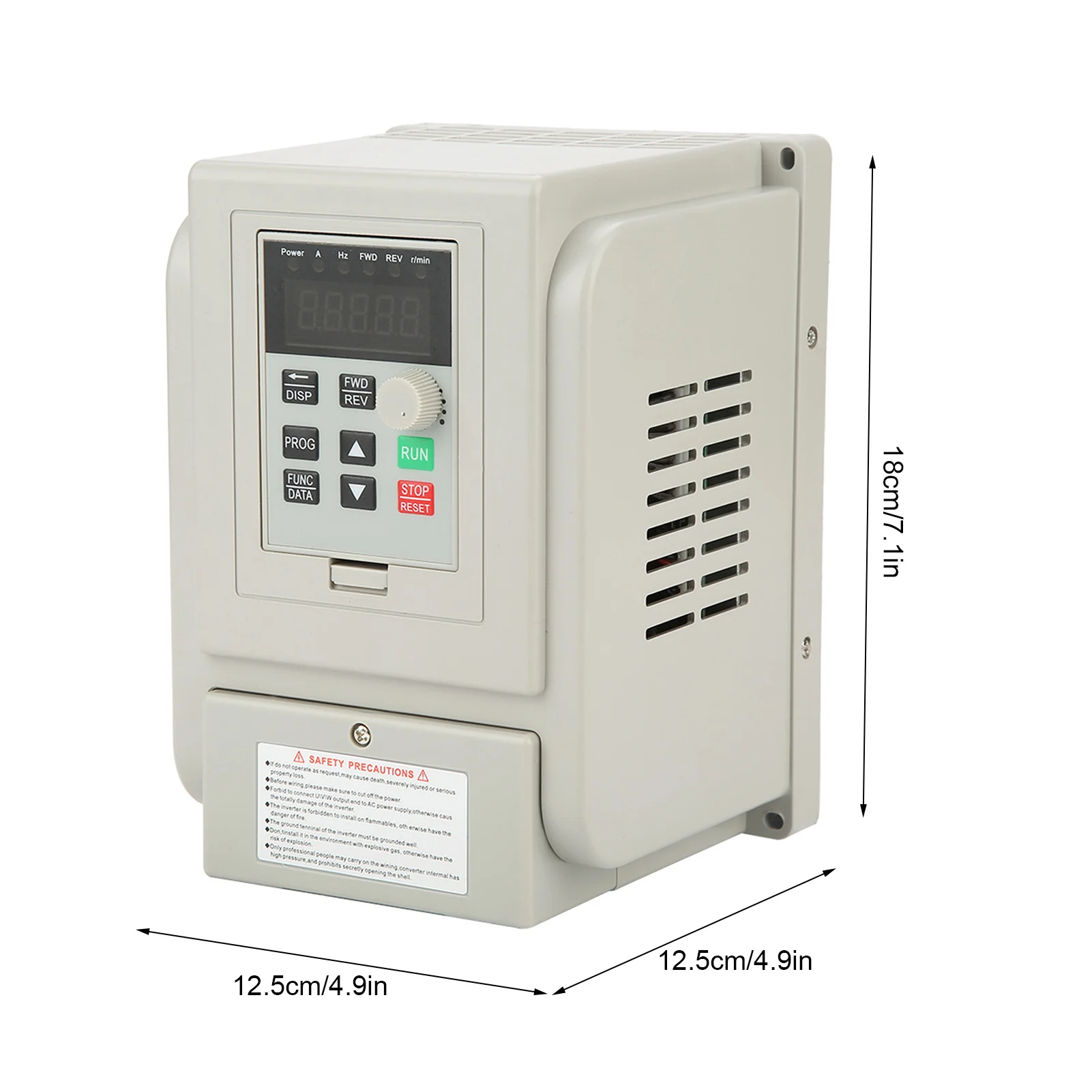 Regolatore di velocità di azionamento a frequenza variabile 220VAC per motore CA monofase da 1,5 kW