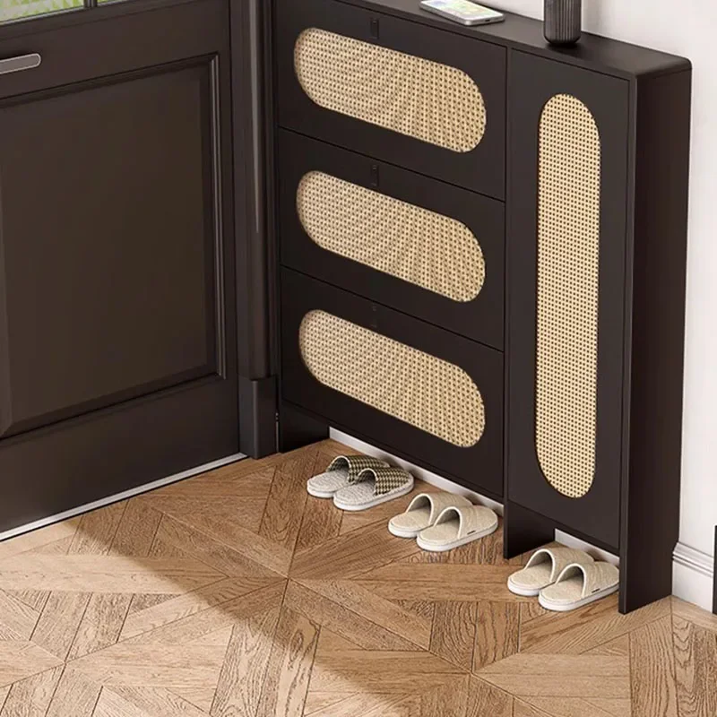 

Entryway Door Shoe Cabinets Multilayer Space Saving Adjustable Luxury Shoe Cabinets Storage Waterproof Organizador Prateleiras