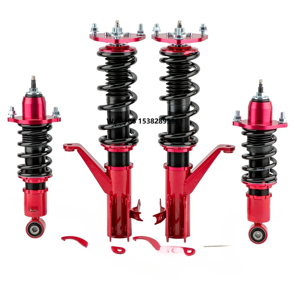 s Full Coilovers Suspension for EM2 2001 2002 2003 2004 2005 Adj Damper Shock Absorber