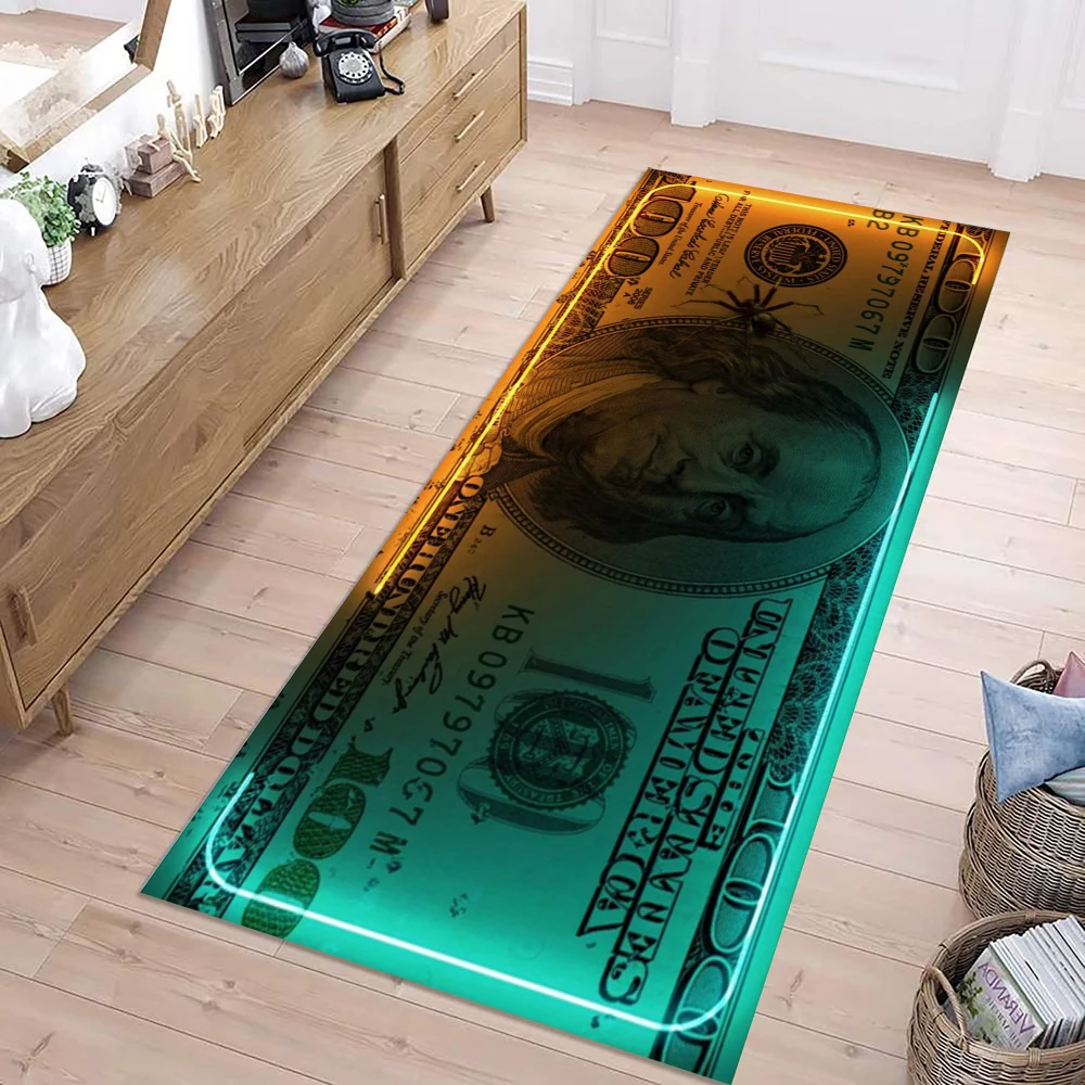 Green 100 Dollar Rugs Non Slip Soft Easy Clean That Perfect for Home Bedroom and Living Roome Use or Vacation House Daily Use