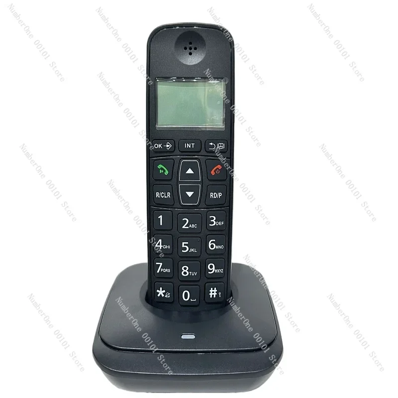 D1007 large button stand-alone, home business office handheld phone, low-spoke digital cordless phone