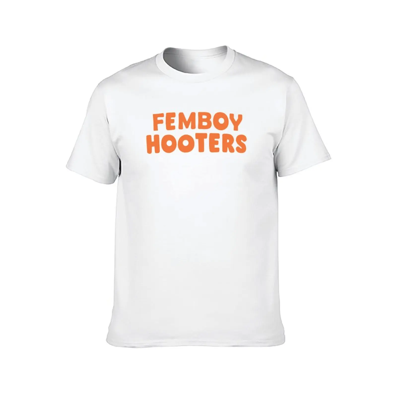 Femboy Hooters T-Shirt plus sizes vintage clothes men graphic t shirts