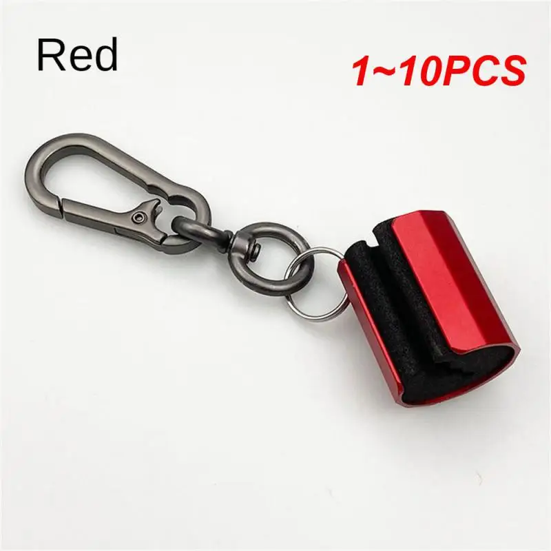 

1~10PCS Fishing Rod Storage Device Red Multi-slot Portable Aluminum Sports Entertainment Fishing Tools Fishing Pole Hangers