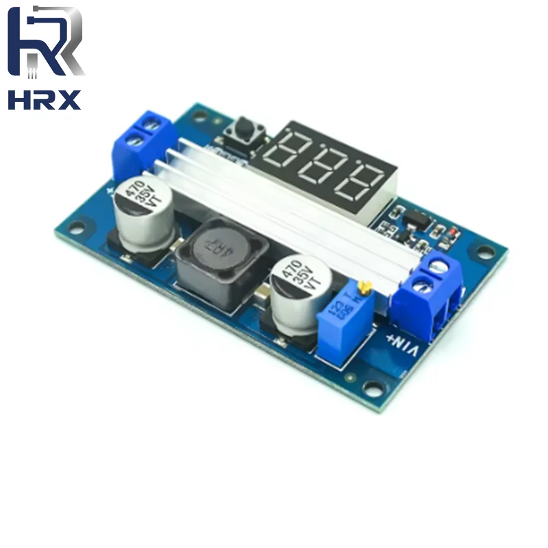 DC DC-DC 3~35V to 3.5~35V LTC1871 Booster step up Step-up module Converter Regulated Power Supply+VoltMeter
