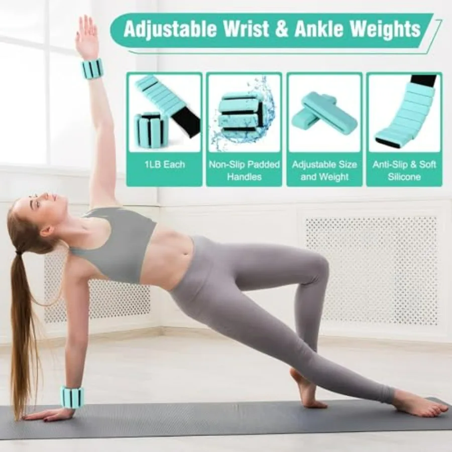 Pilates ring och boll set för hemmaträning för kvinnor_voghion.com