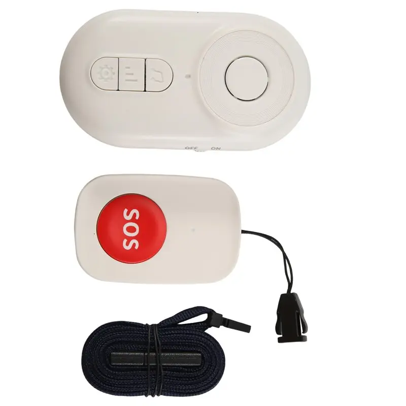 A75Q-Caregiver Pager Wireless Nurse Call Buttons For Elderly Monitoring SOS Alert System Portable Alarm Call Bell