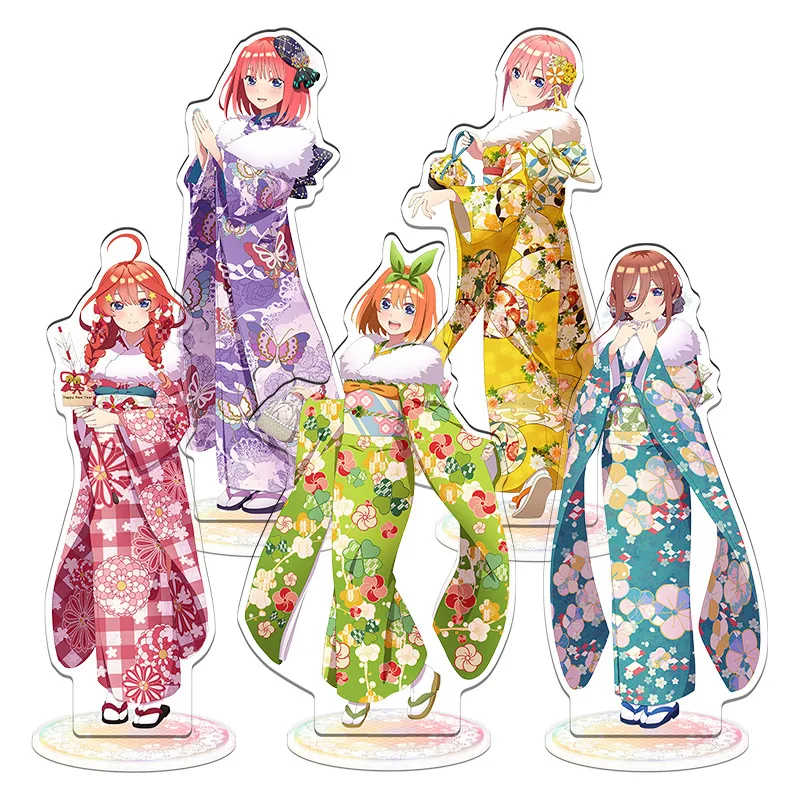 Anime Laid-Back Yuru Camp Shima Rin Kagamihara Nadeshiko Acrylic Stand Figure Display Cosplay Charm Cartoon Desktop Model Plate