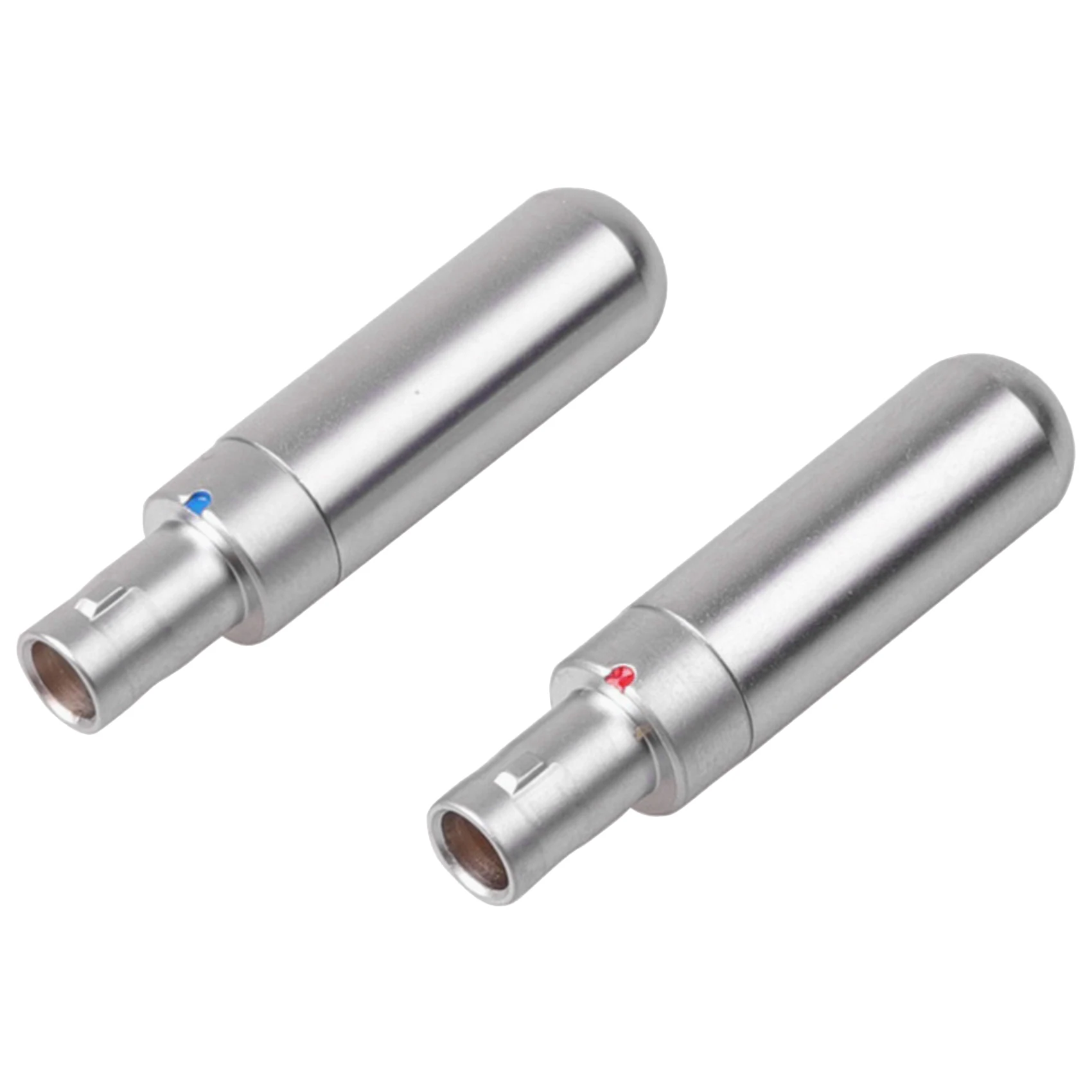 Conector de fio de pino de fone de ouvido masculino, adaptador de metal para entrada de áudio diy para fone de ouvido hifi hd800 hd820 d1000